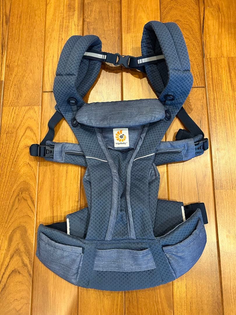 エルゴベビー オムニブリーズ ヘザードデニムブルー