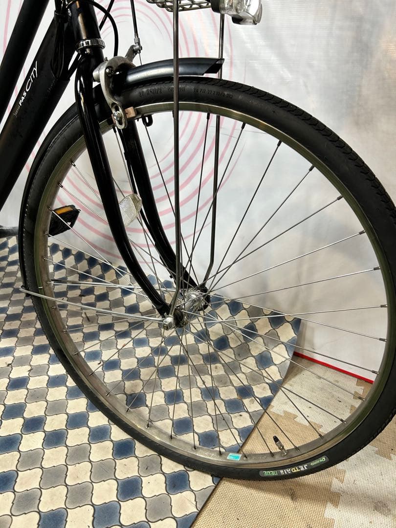 No.644ヤマハPAS CITY-L5 PA27CL5整備済5段変速27インチ