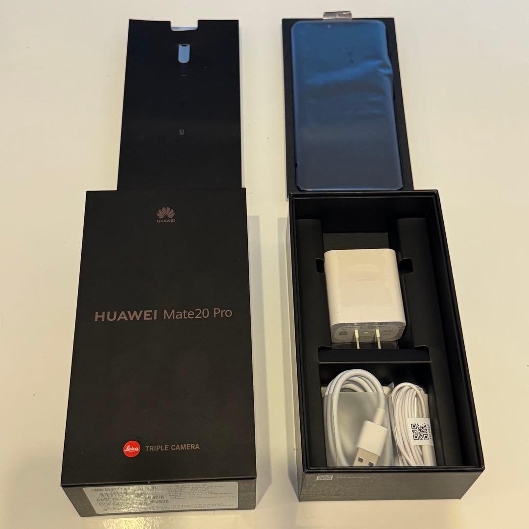 新品未使用 HUAWEI Mate 20 Pro ブラック LYA-L09