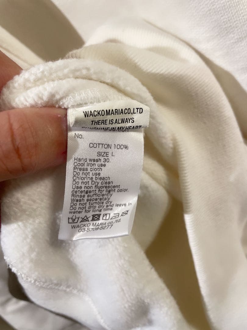 WACKO MARIA ヘビーウェイトクルーネックスウェット