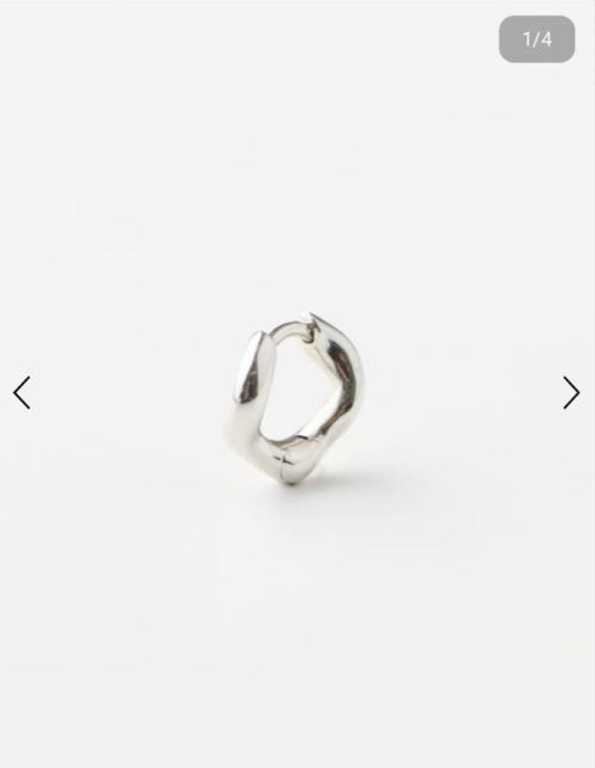 マリアブラックAnil 6 Huggie Piereced Earring