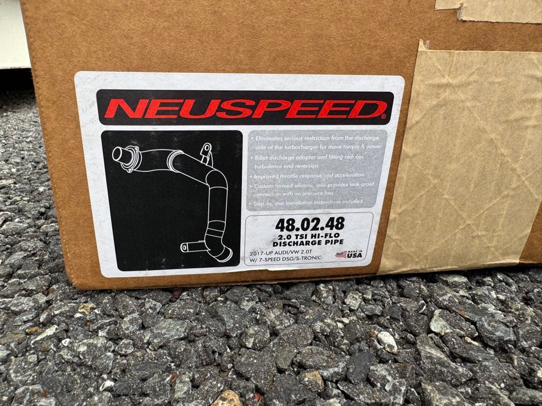 NEUSPEED ハイフローターボディスチャージパイプキット