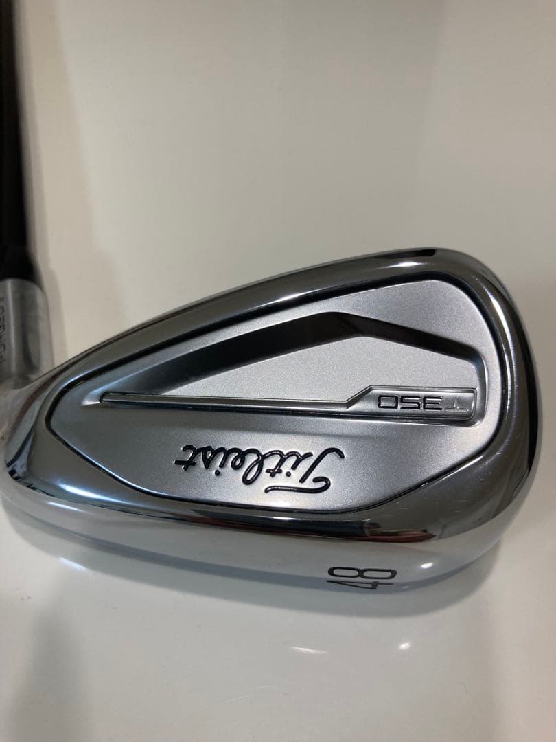 美品　7本セット タイトリスト　T350 アイアンTENSEI RED カーボン