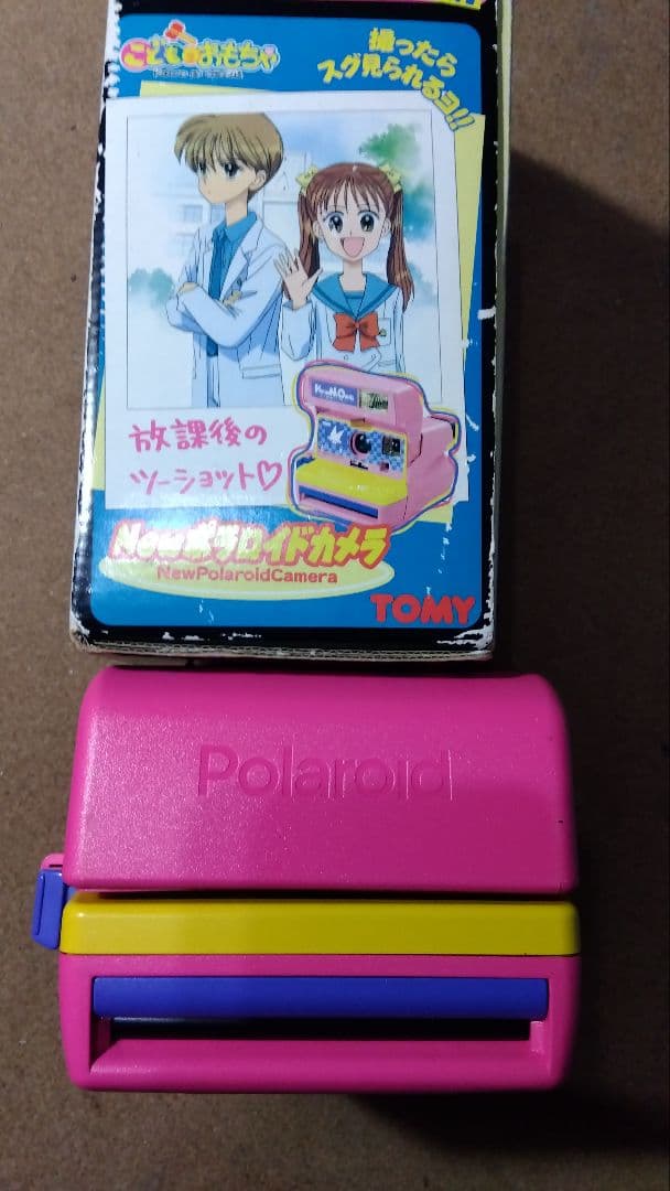 TOMY Newポラロイドカメラ ピンク