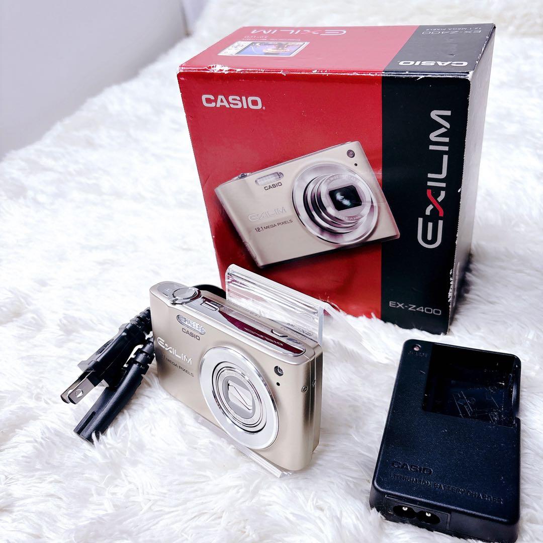 ✨美品✨CASIO EXILIM EX-Z400 ゴールド 動作品 箱付き