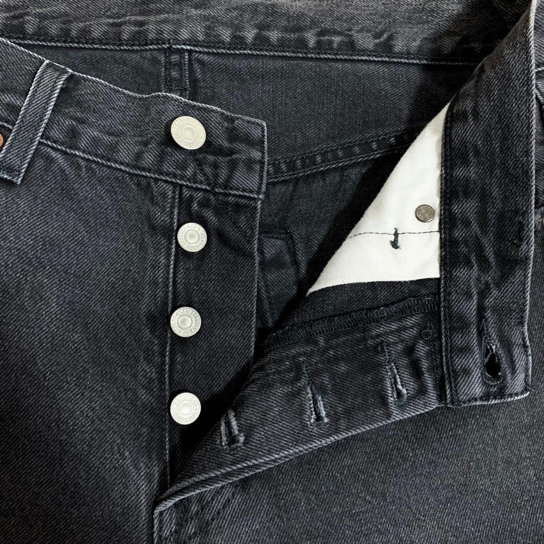 【美品】リーバイス 生誕150周年記念 エディフィス別注 501 ブラックデニム