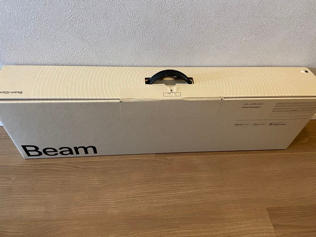 Sonos Beam（Gen2）BEAM2JP1（ブラック/黒）