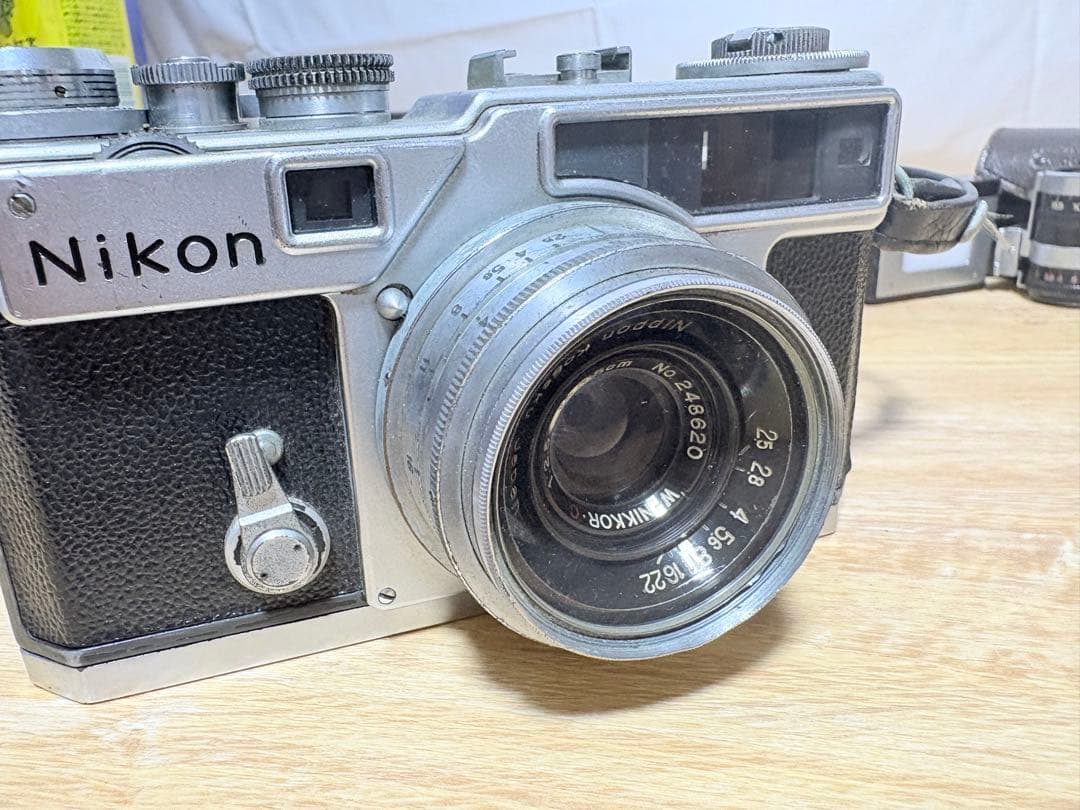 Nikon SP フィルムカメラ ＋ W-NIKKOR レンズ複数 ＋ 露出計