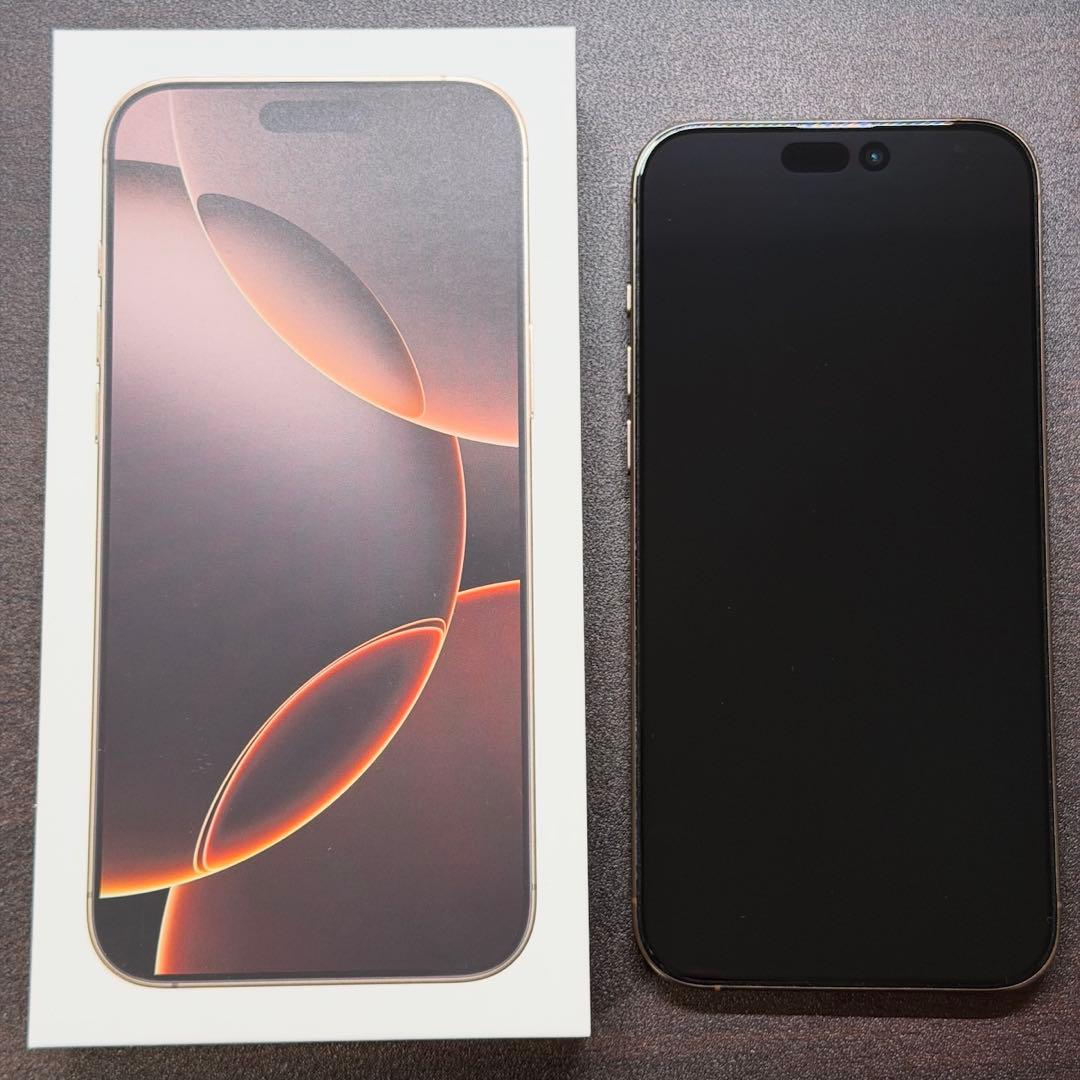 iPhone 16 Pro MAX 512GB デザートチタニウム SIMフリー