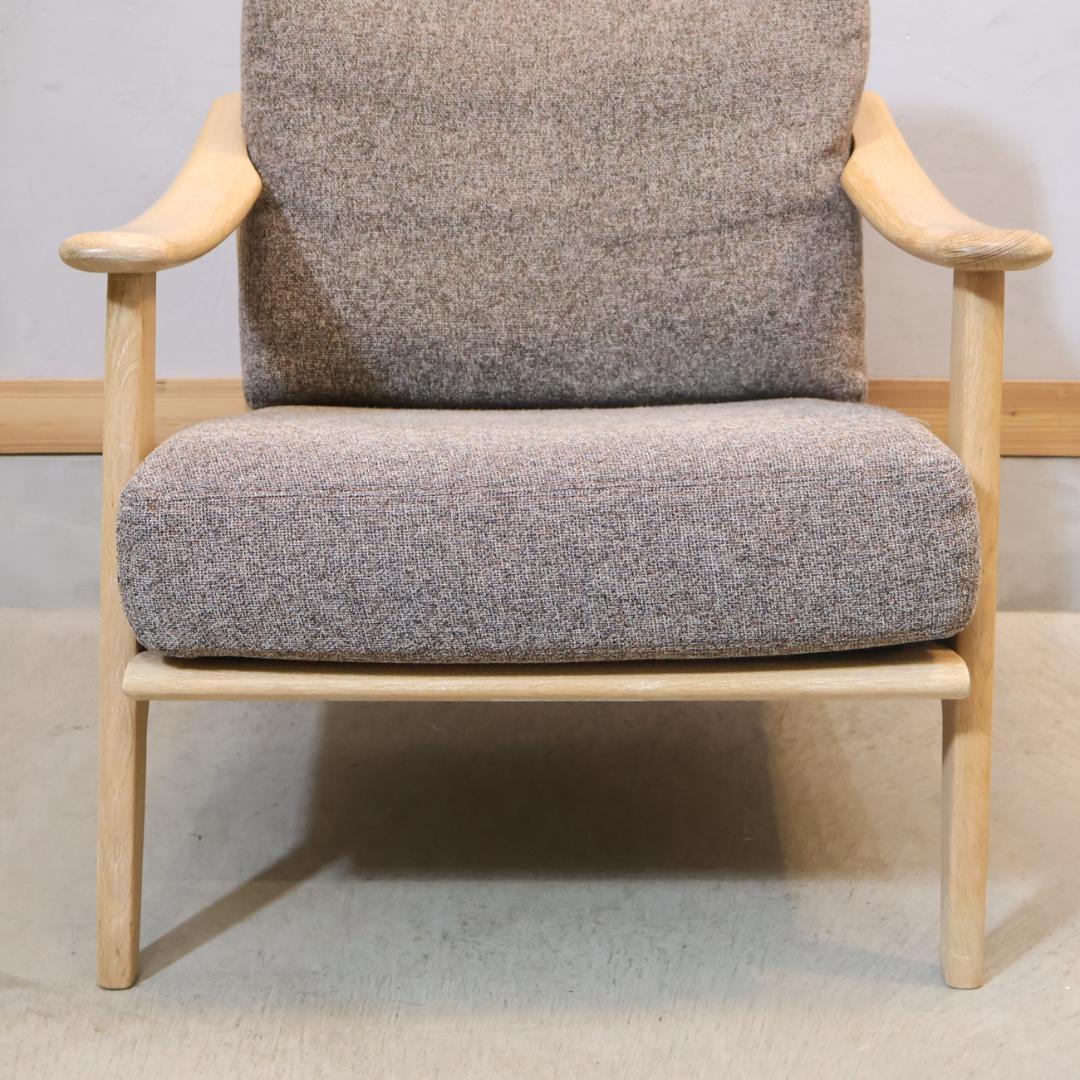 SHIGIYAMA シギヤマ クロスタイム オーク材 1人掛けソファ シングル