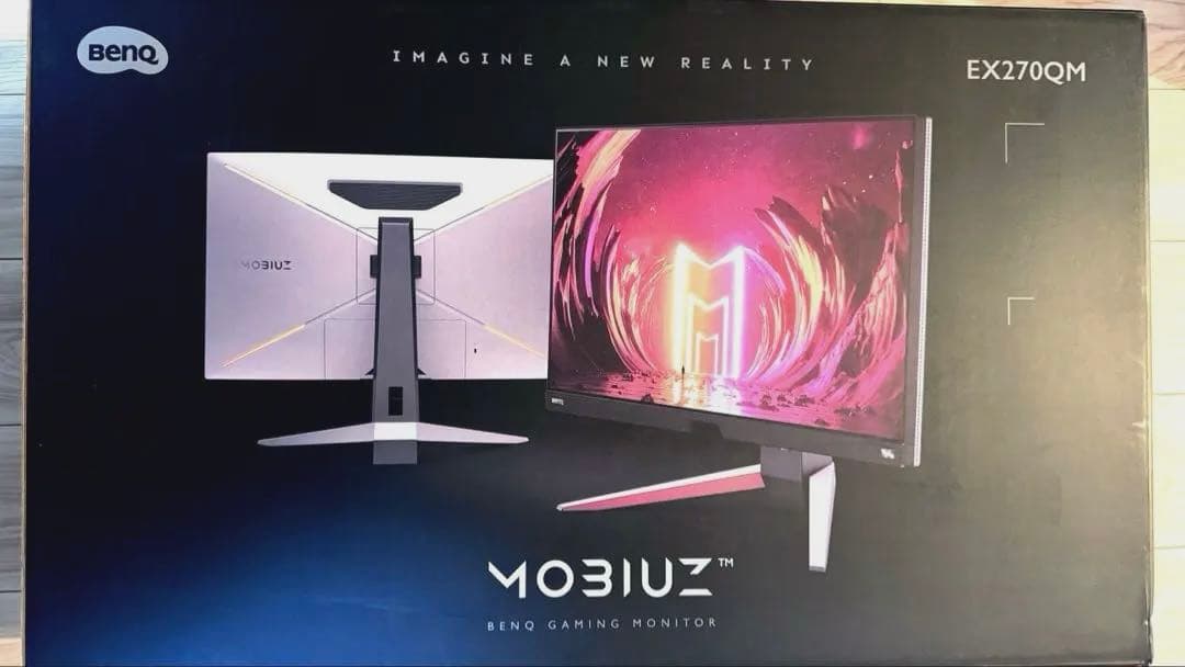 BenQ MOBIUZ EX270QM 27インチ WQHD ゲーミングモニター