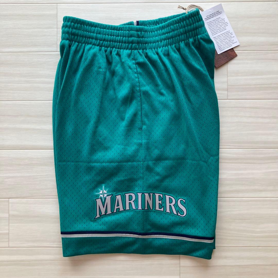 【新品】 MLB シアトル・マリナーズ　ハーフパンツ　メジャーリーグ　バスパン