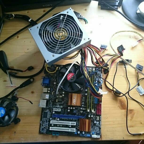 マザボ CPU メモリ 電源 HDDセット