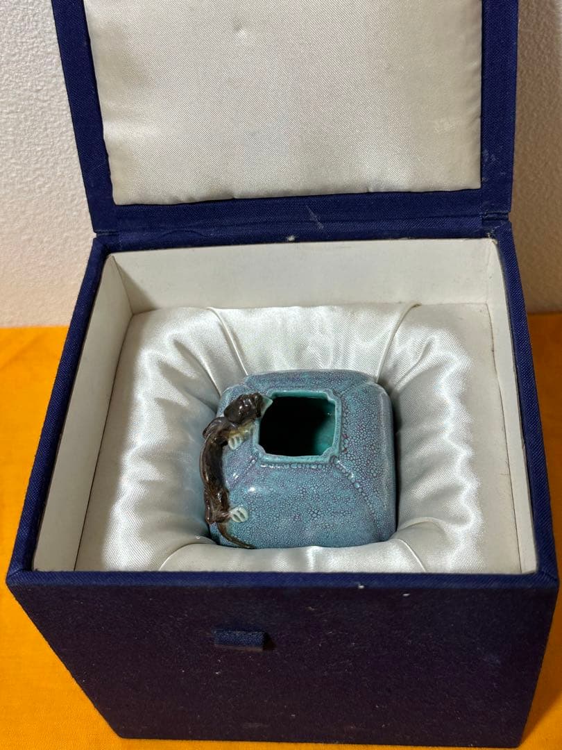 中国骨董 水盂 書道具水滴