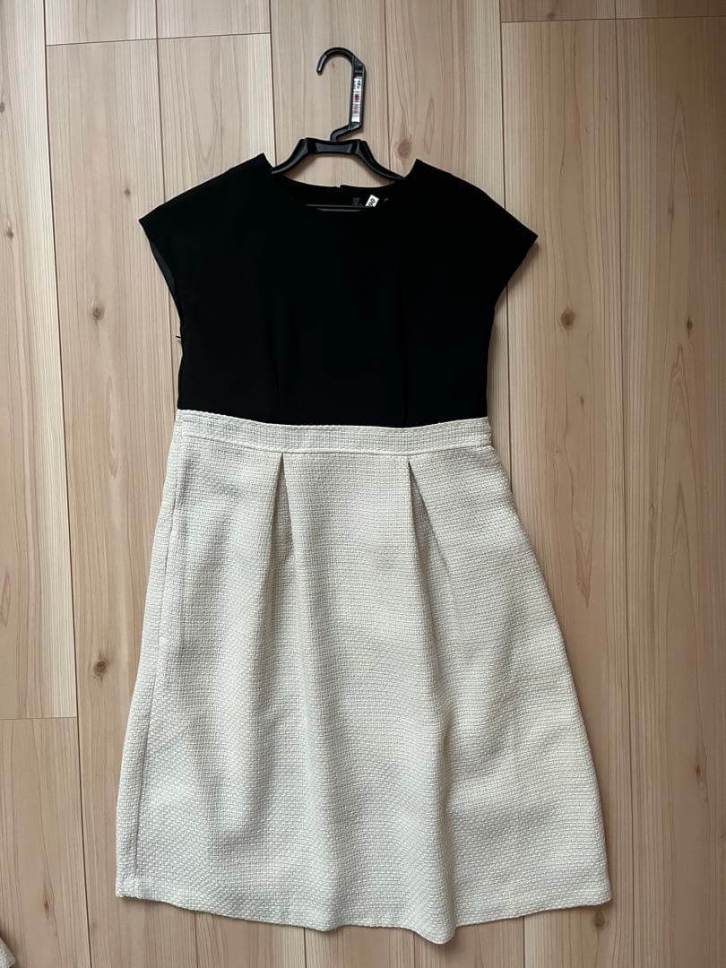 お宮参り　フォーマル　マタニティ　ワンピース　セットアップ　ミルクティー