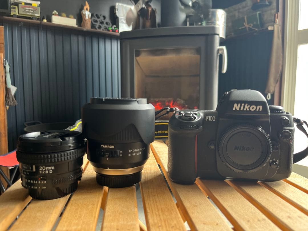 NikonF100 TAMRON35mm Nikon20mmセット