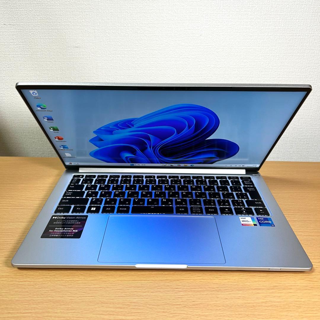 マウス DAIV Z4 I7I01SR-A i7 32GB 1TB 14インチ