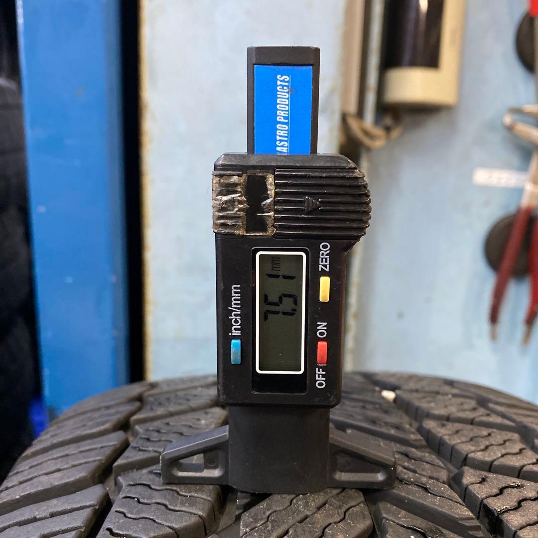 中古バリ溝ミシュランスタッドレスセット225/45R17 86、BRZ　カローラ