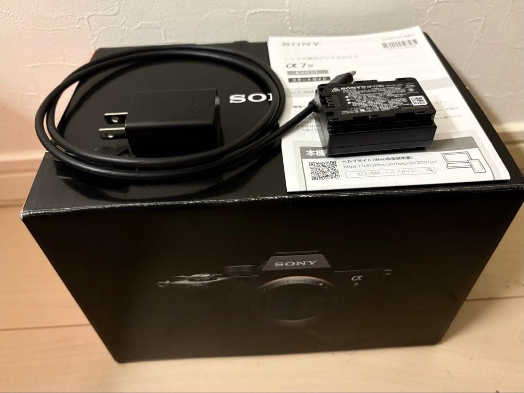 極美品SONY α7IV ILCE-7M4 シャッター数 約6800回