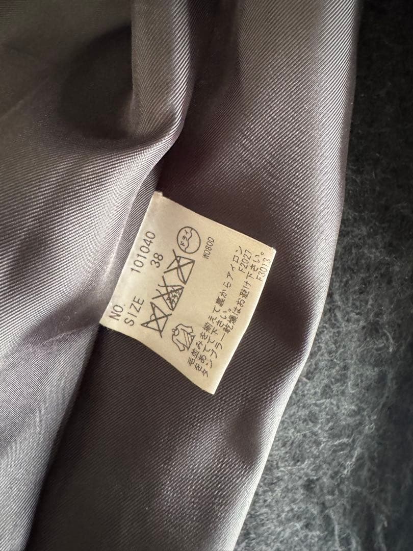 クラネ　モヘアコート　サイズ38