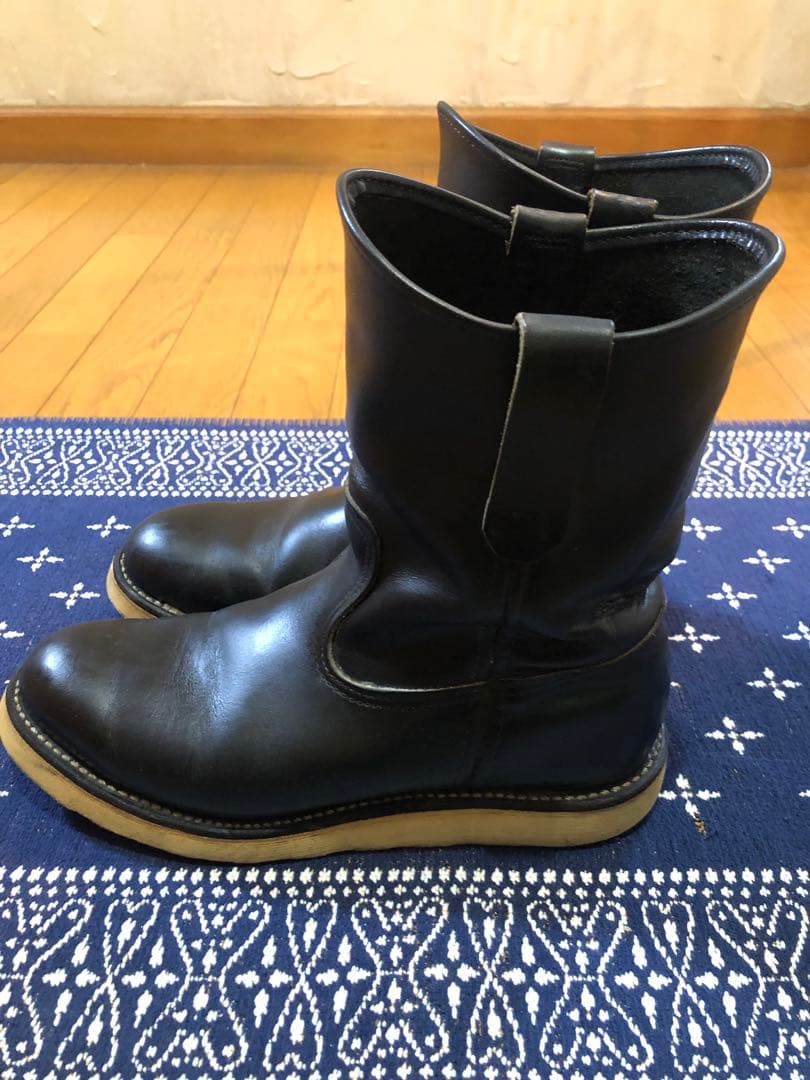 【良品】90sレッドウィング 廃盤8169 ブラック ペコス 7E エンジニア