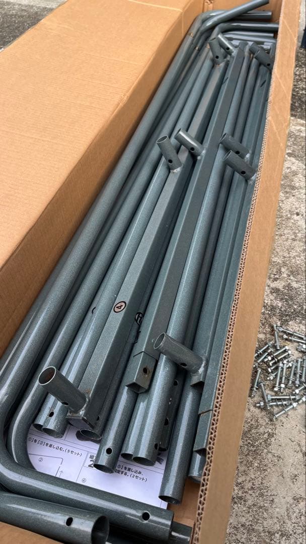 軽トラック用幌フレーム（フレームのみ）