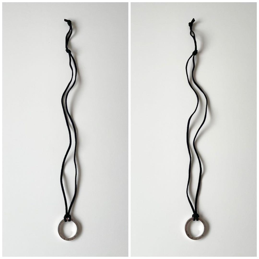 【新品・保管品】紐付き BVLGARI ブルガリ・ブルガリ キーリング