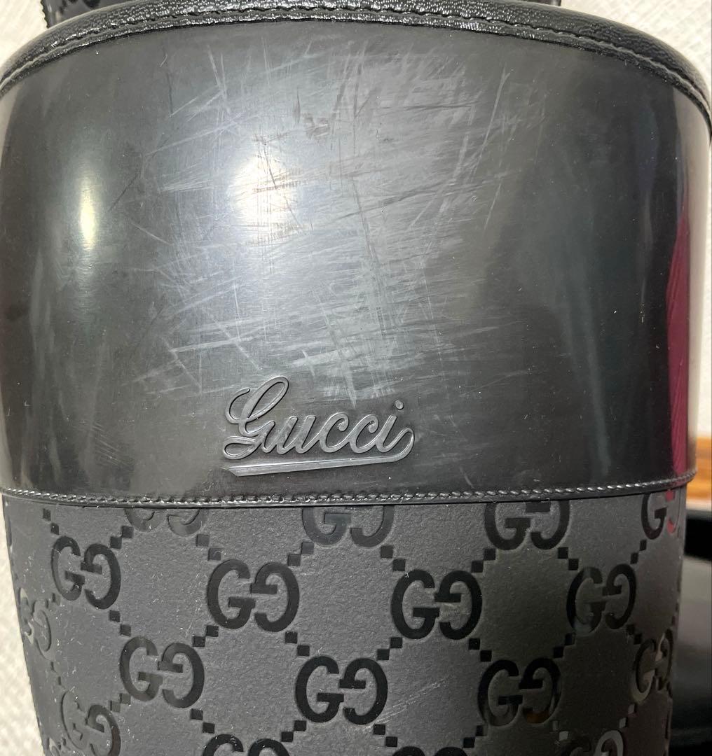 グッチ　レインブーツ　サイズ38