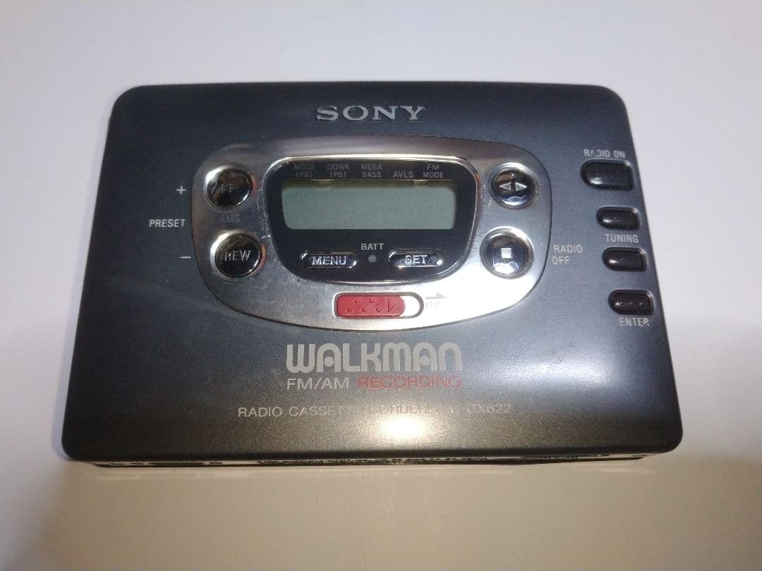 動作　録音　WM-GX622　カセット　ウォークマン　SONY　リモコン付き