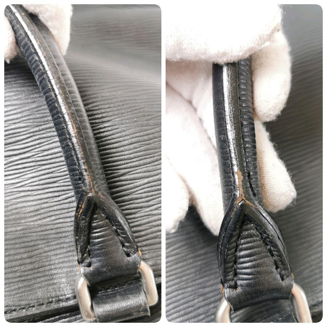 aniary アニアリ ウェーブレザー ビジネスバッグ ブリーフケース 黒