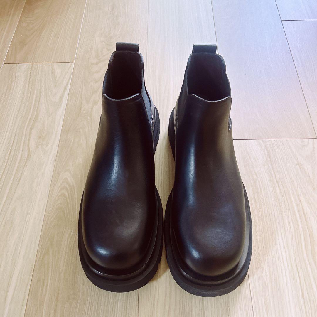 BOTTEGA VENETAボッテガヴェネタ　ラグ チェルシーアンクルブーツ