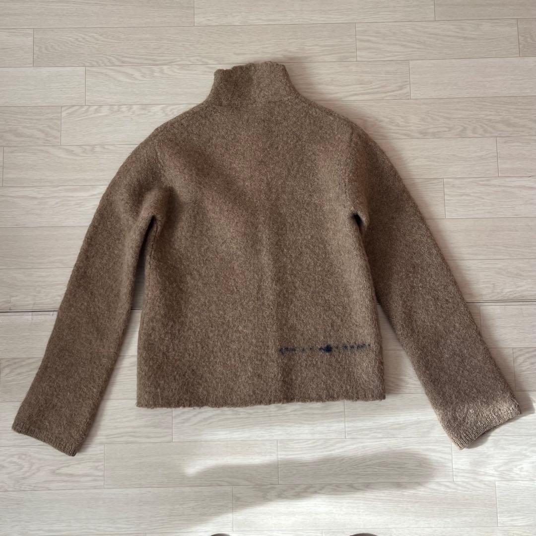 45R フォーティファイブアール 縮絨 圧縮ウール 金具 ジャケット サイズ3