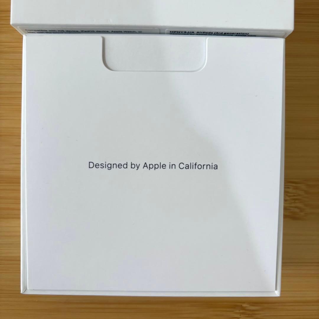 AirPods 第3世代 2024年購入・動作良好・付属品完備