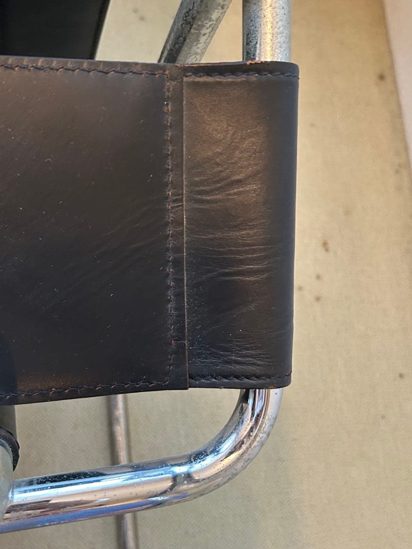 ワシリーチェア マルセル•ブロイヤー スチールパイプ椅子