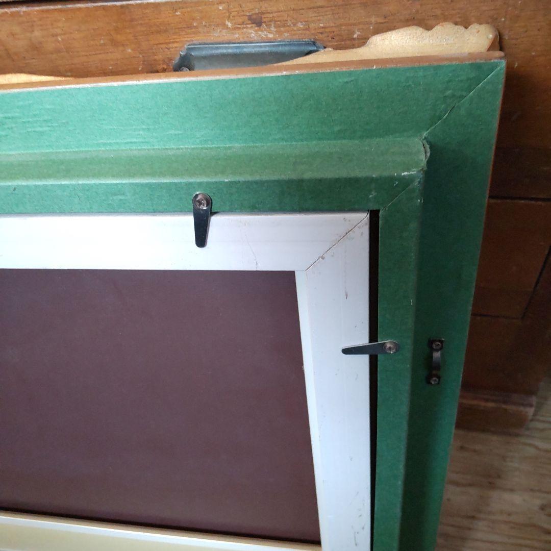 アンティークミラー　(ゴールド)