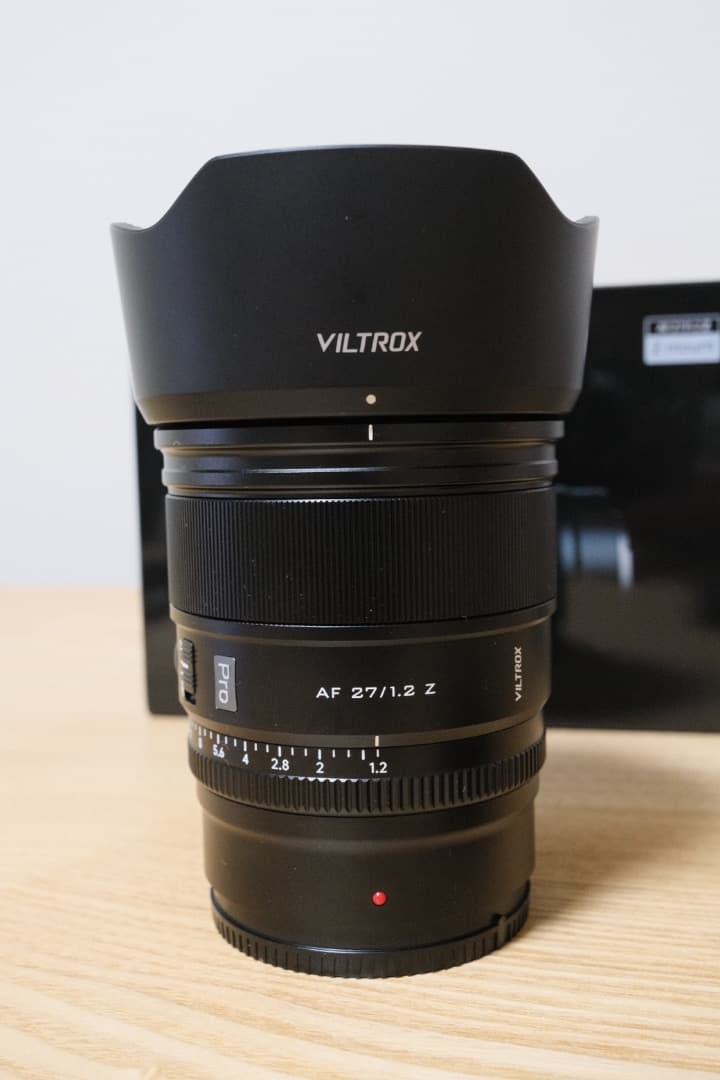 VILTROX AF 27mm F1.2 Pro Zマウント