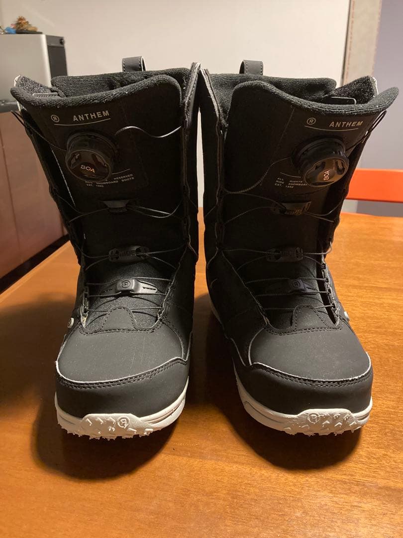ANTHEM 23-24年モデル スノーボードブーツ ブラック RIDE25cm