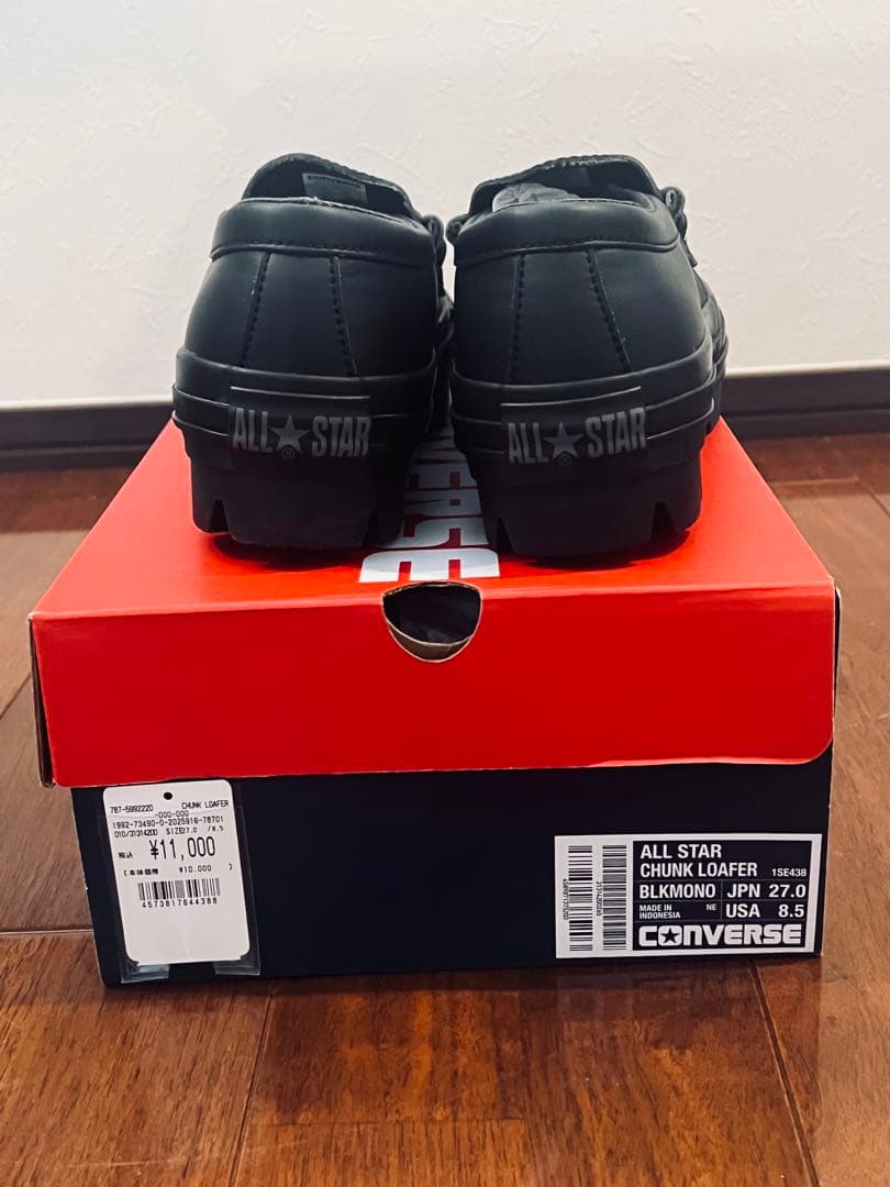 新品 ★ CONVERSE CHUNK LOAFER 27cm 完売品