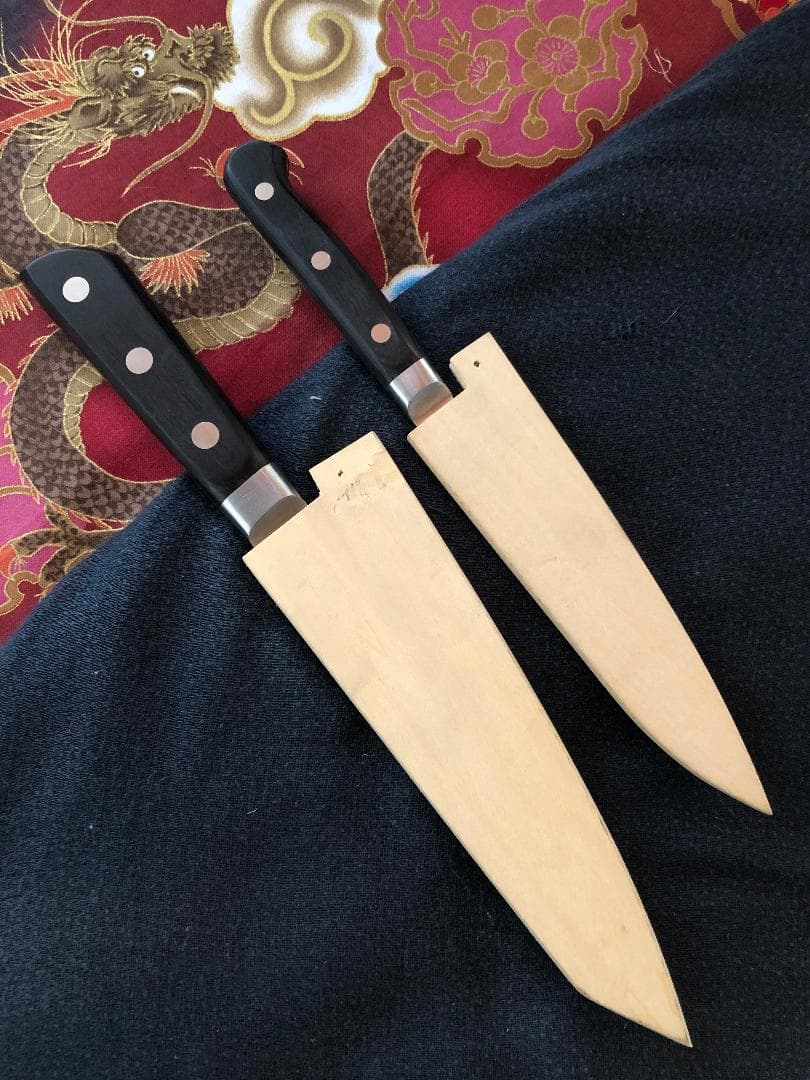 【研ぎ済み】INOX本鍛錬　郷右馬允義弘　骨スキ　ペティナイフ　包丁　料理　釣り