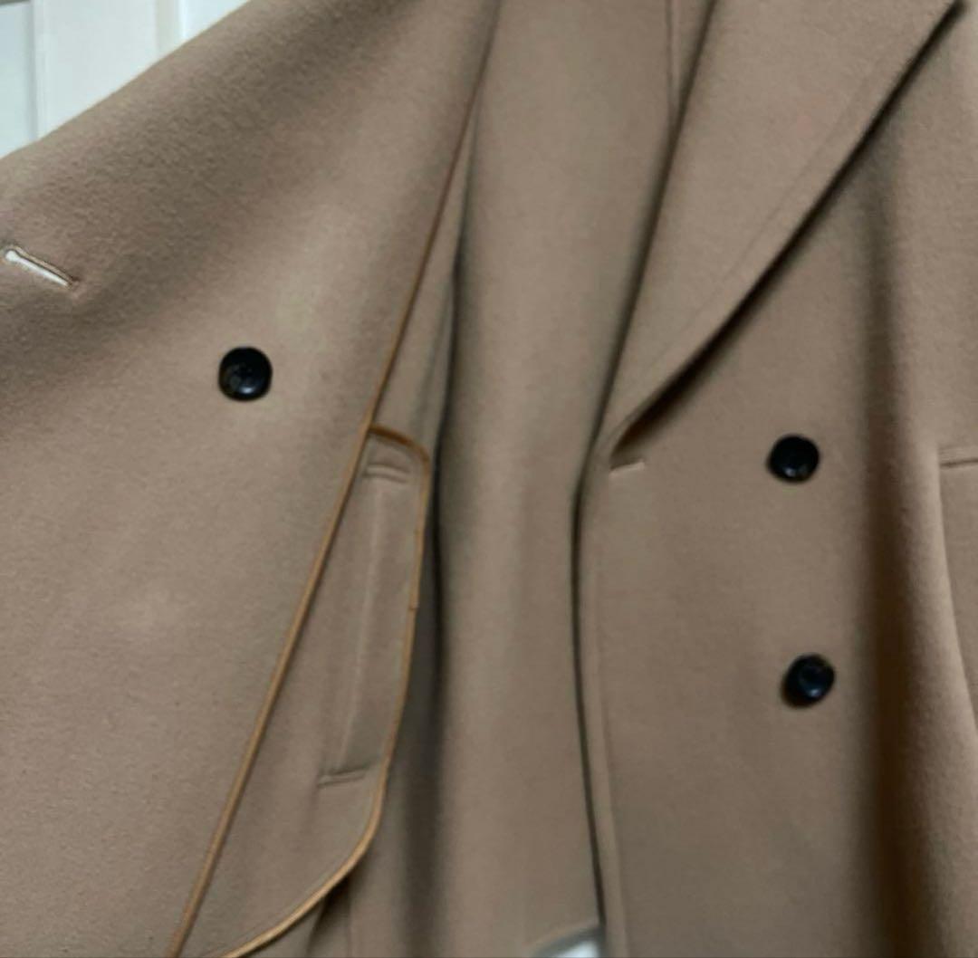 N.O.R.C ピーコート ウール　ベージュ