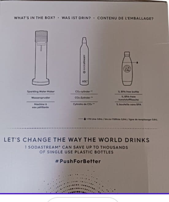 ソーダストリーム　sodastream GAIA ブラック　炭酸水メーカー