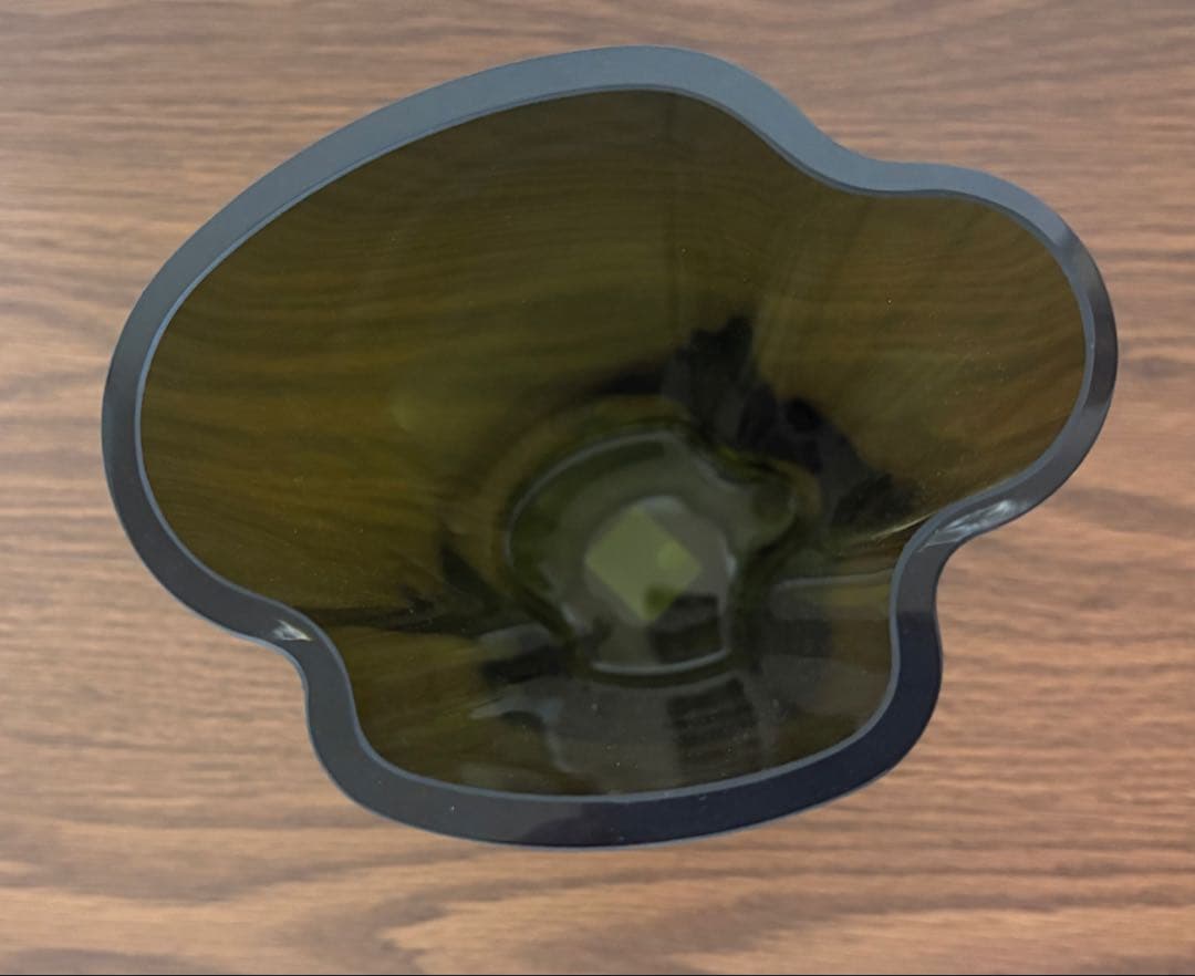 新品 イッタラ アアルト ベース 220mm モスグリーン