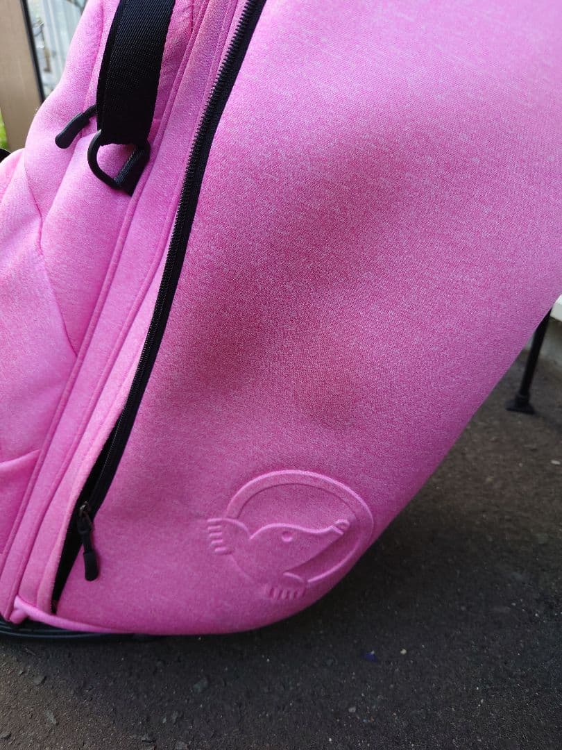 ホンマセット　ピンク スタンド式 キャディバッグ　カートバッグ　アイアンカバー