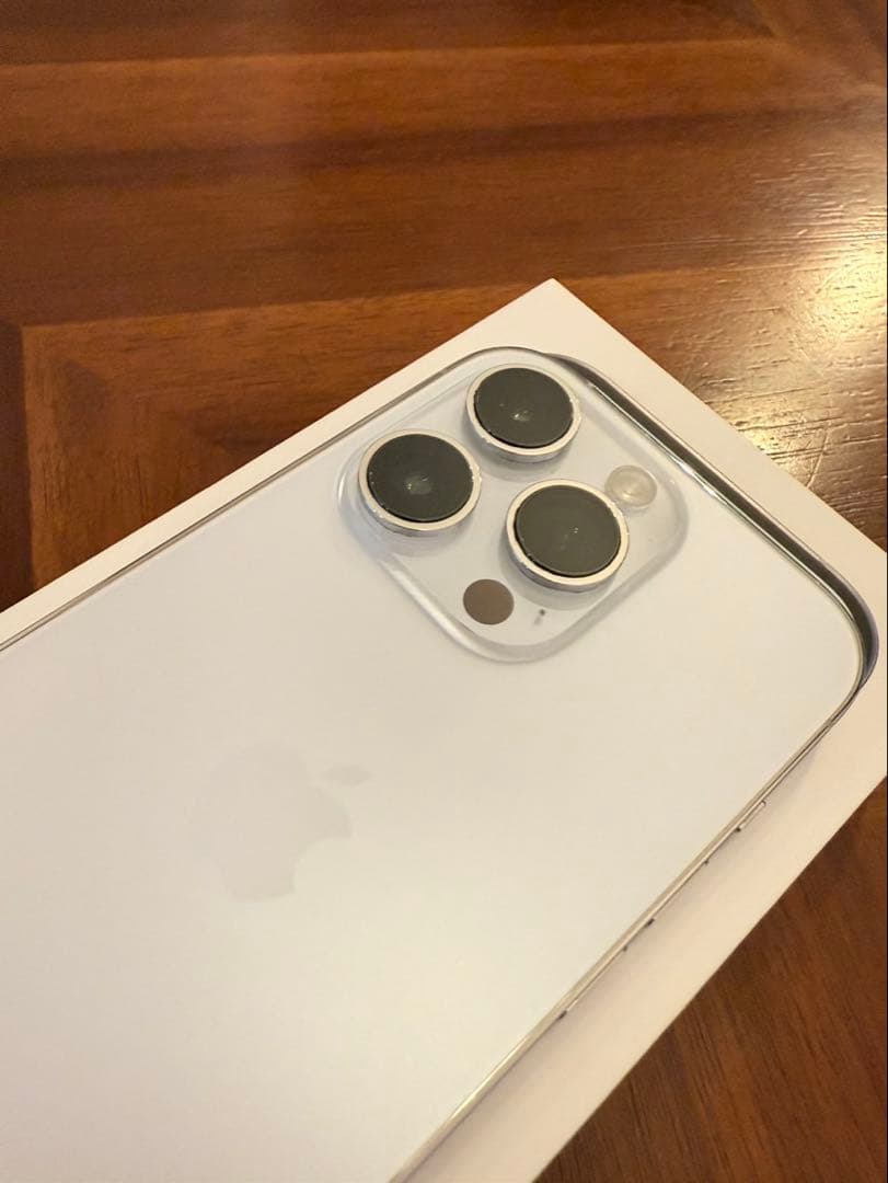 【美品】iPhone 14 Pro 256GB シルバー SIMフリー　おまけ付