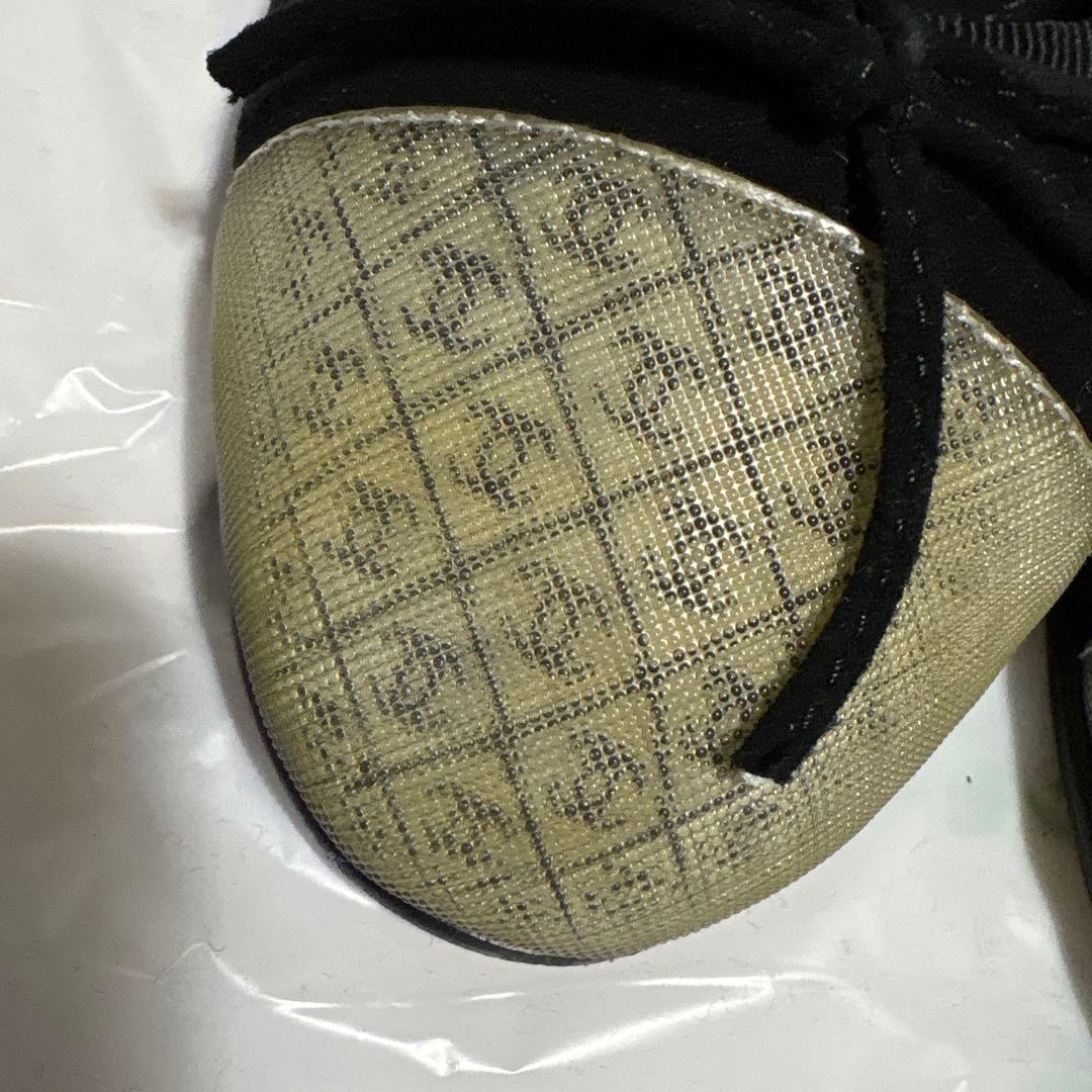 CHANEL フラットシューズ 黒/ベージュ