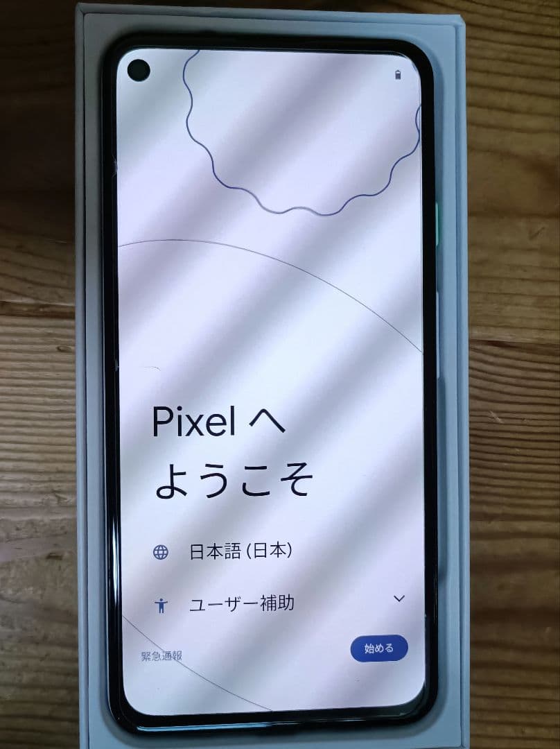 Google Pixel 4a(5g) ホワイト 本体 128GB simフリー