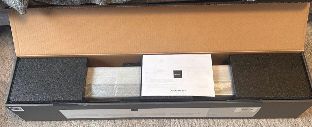 スピーカー・ウーファー Bose soundbar 500