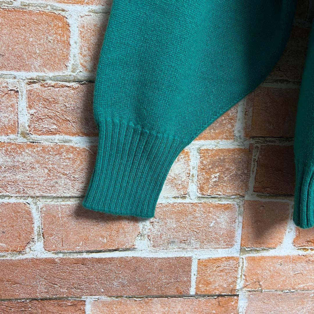 (未使用品)ウィリアムロッキー　カシミヤ100% カーディガン　金ボタン　希少品