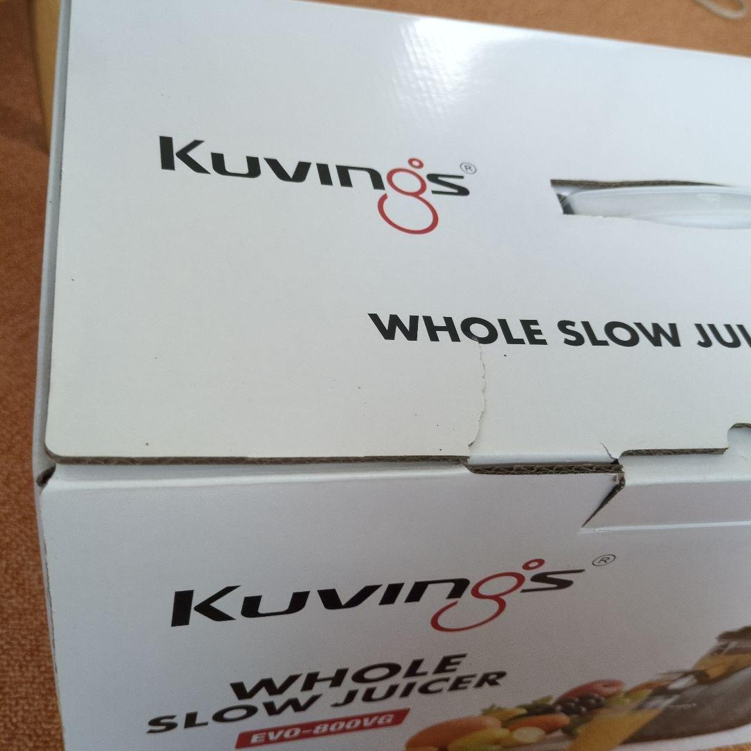 クビンスホールスロージューサーEVO-800VG　　説明書付き　美品❣️