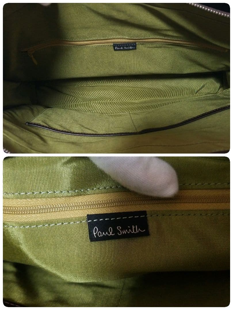 【極美品】ポールスミス　PaulSmith　ビジネスバッグ　ブリーフケース　A4